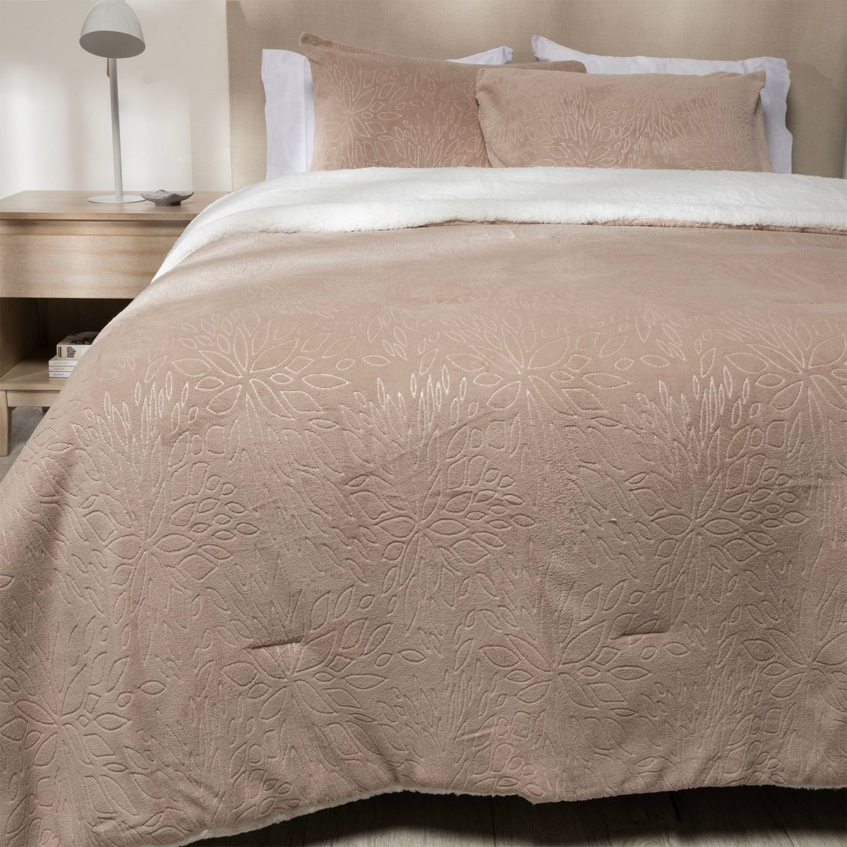 MICA - Cubrecama Cor Embo Sherpa Mica