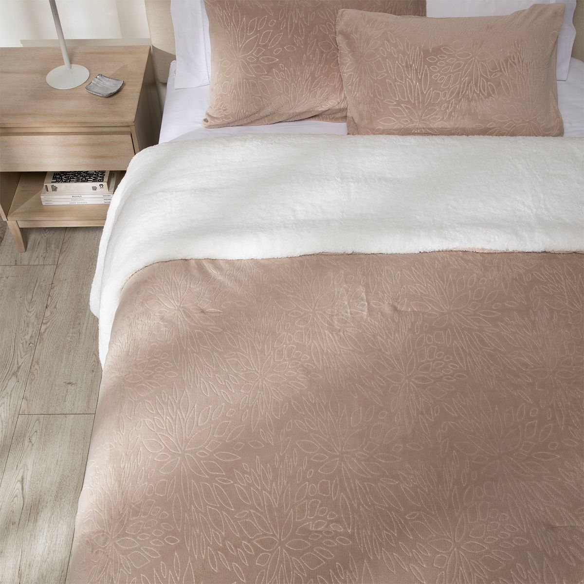 MICA - Cubrecama Cor Embo Sherpa Mica