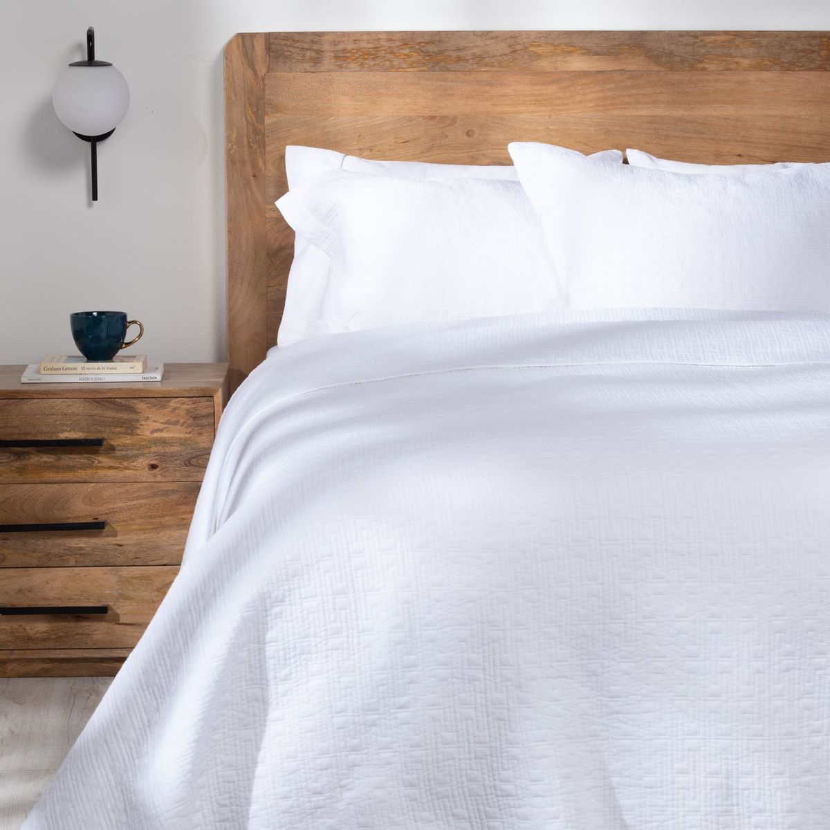 BASEMENT HOME - Cubrecama Quilt New Liso Bei Basement Home