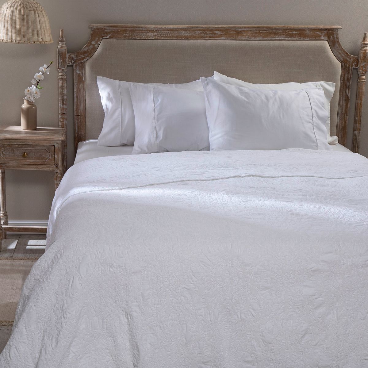 ROBERTA ALLEN - Cubrecama Quilt Valentina Bl Roberta Allen