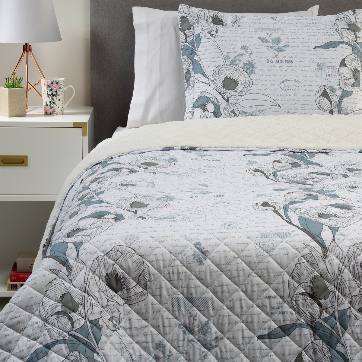 MICA - Cubrecama  + Fundas de Almohada Mar Victoria Sherpa