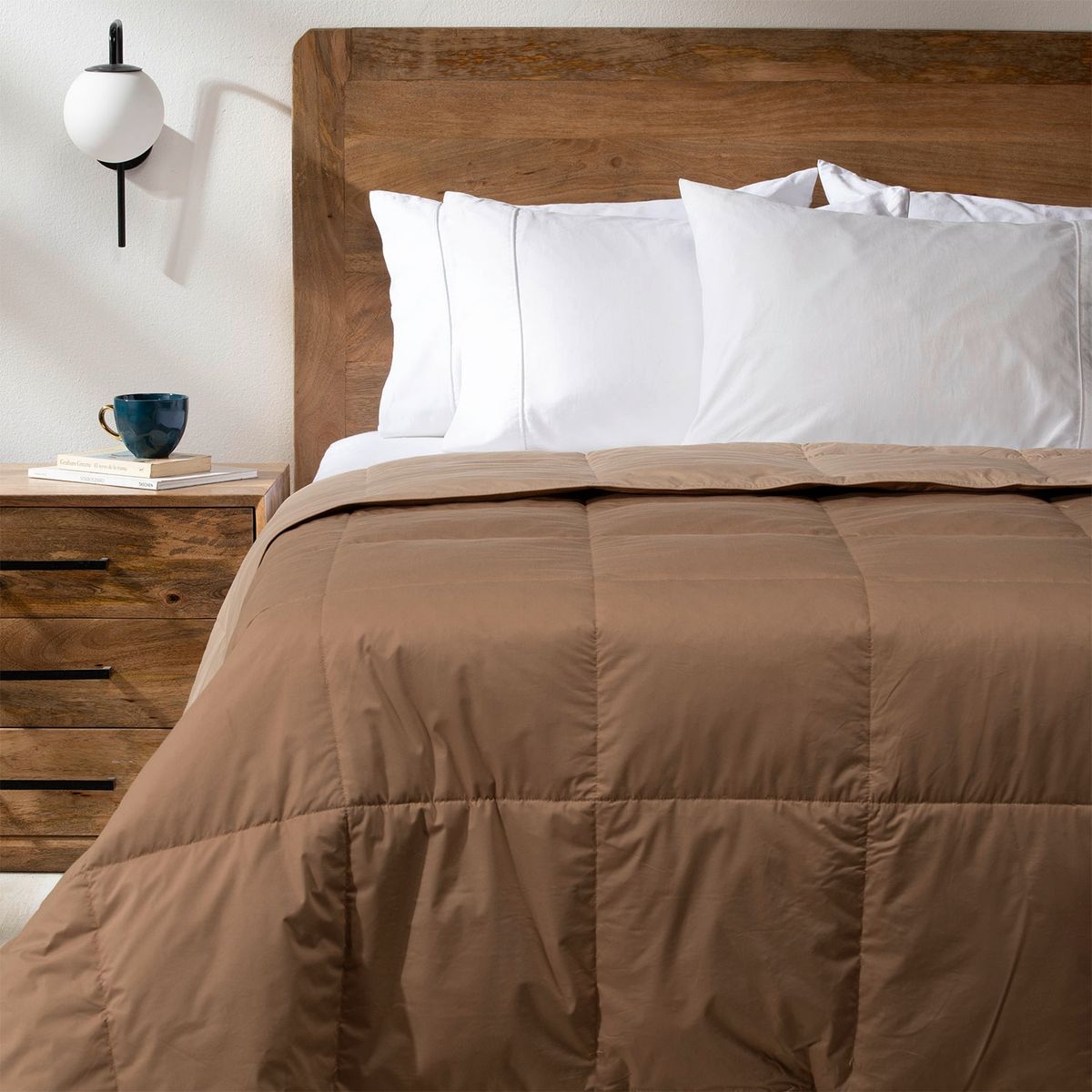 BASEMENT HOME - Plumón King Basement Home 5% Pluma de Pecho