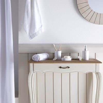 Imagen 2 del producto Set de 3 Accesorios de Baño Cerámica Blanca