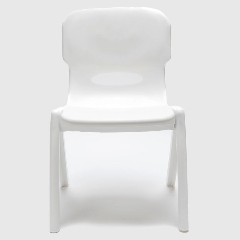 Mica - Silla Infantil Plástico Blanca 53 Cm