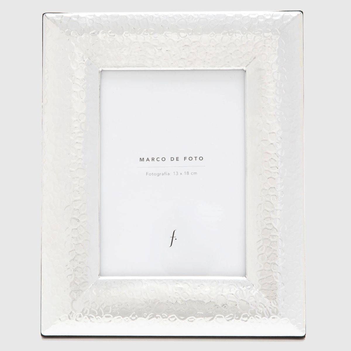 BASEMENT HOME - Marco De Foto Martillado Plateado 13X18 Cm Basement Home