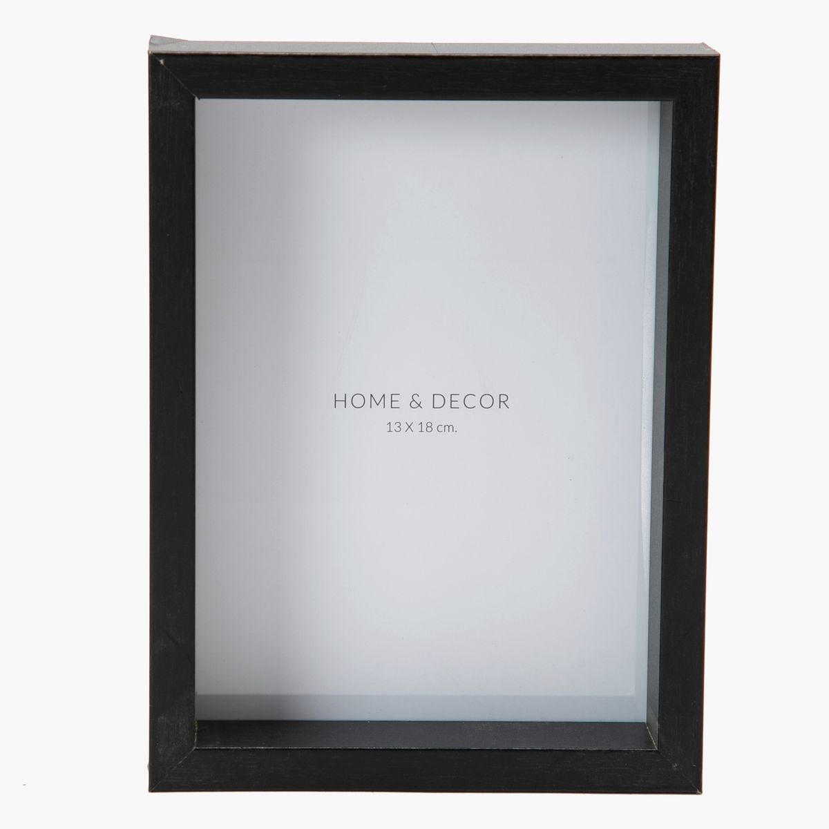 MICA - Marco De Foto Profundidad 19X14 Cm Negro Mica