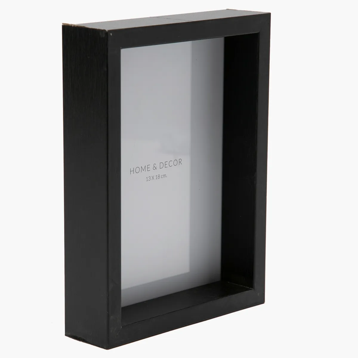 MICA - Marco De Foto Profundidad 19X14 Cm Negro Mica