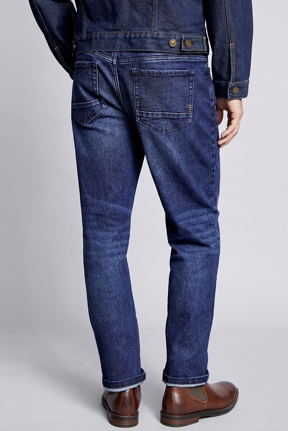WOLF&HANK - Wolf & Hank Jeans Regular Fit Denim Japonés