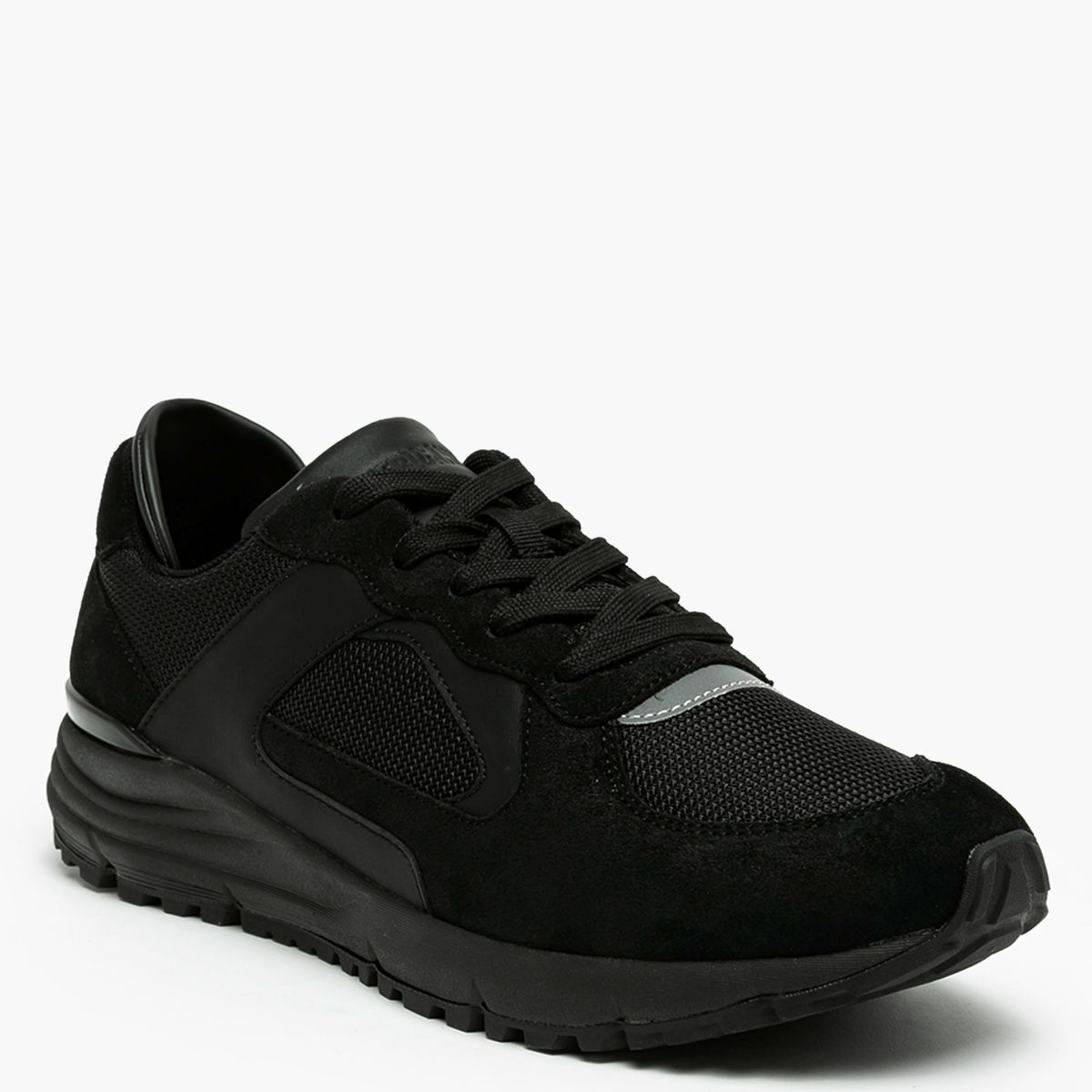 AMERICANINO - Rabat Zapatilla Urbana Hombre Cuero Negra Americanino