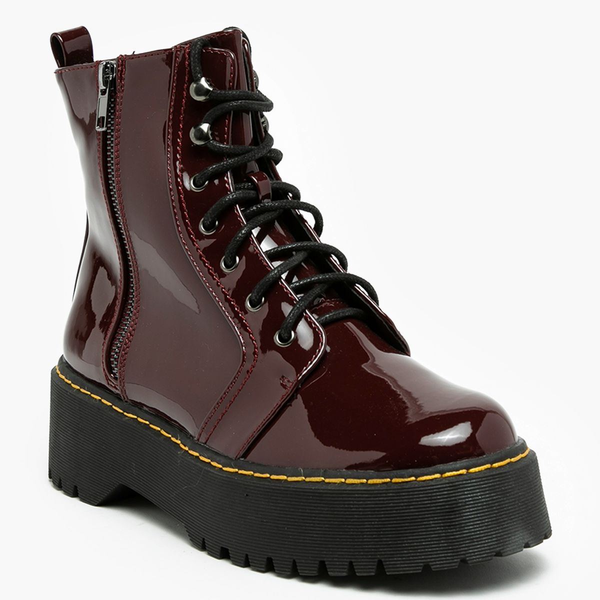 SYBILLA - Botín Mujer Burdeo