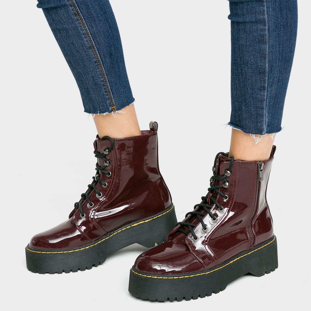 SYBILLA - Botín Mujer Burdeo