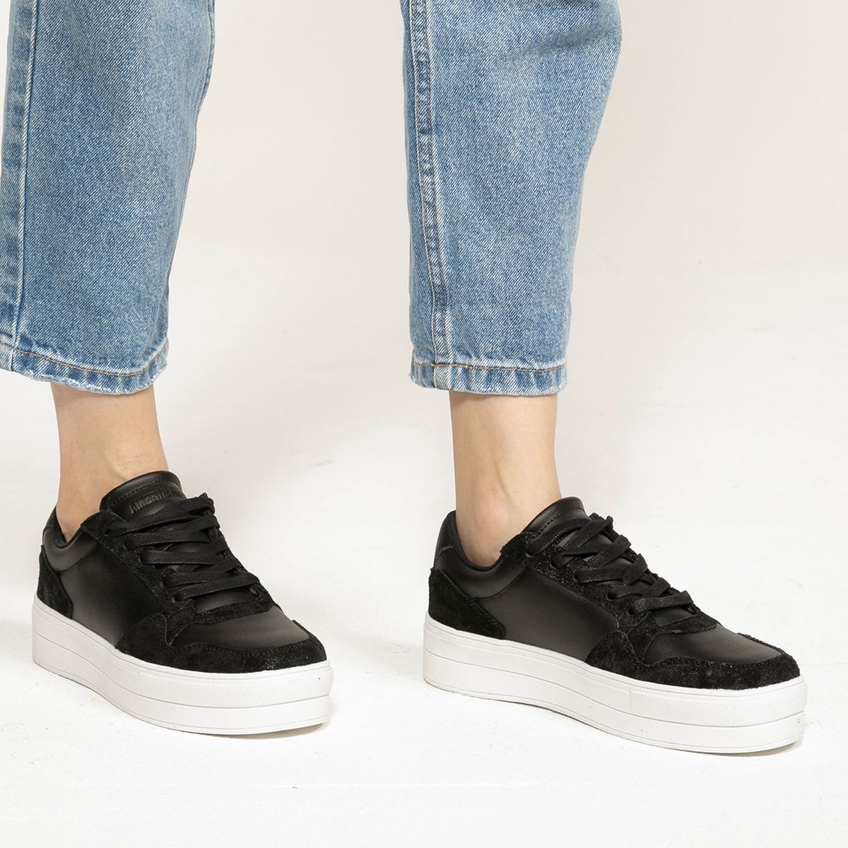 AMERICANINO - Zapatilla Urbana Mujer Negra