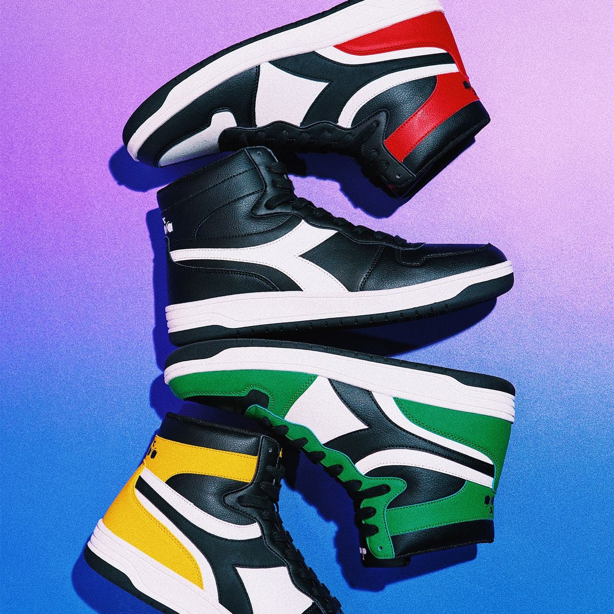 DIADORA - Holu Zapatilla Urbana Hombre Roja