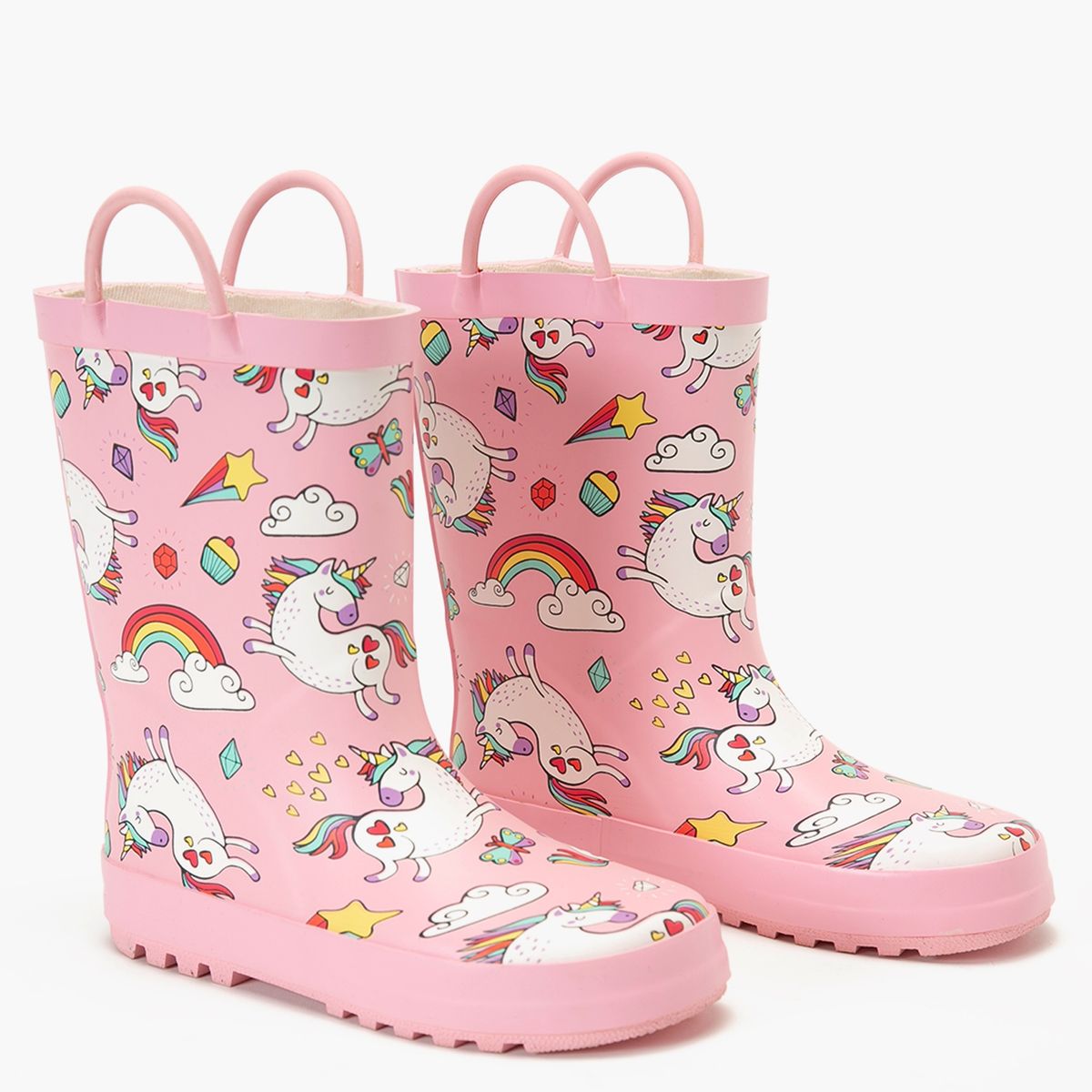YAMP - Bota De Lluvia Niña Rosado Yamp