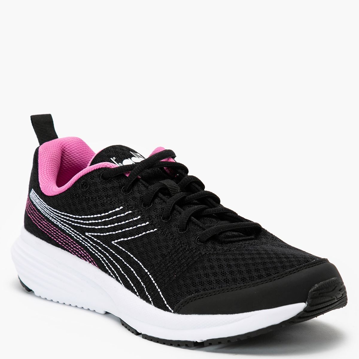 DIADORA - Zapatilla Running Mujer Negro Diadora