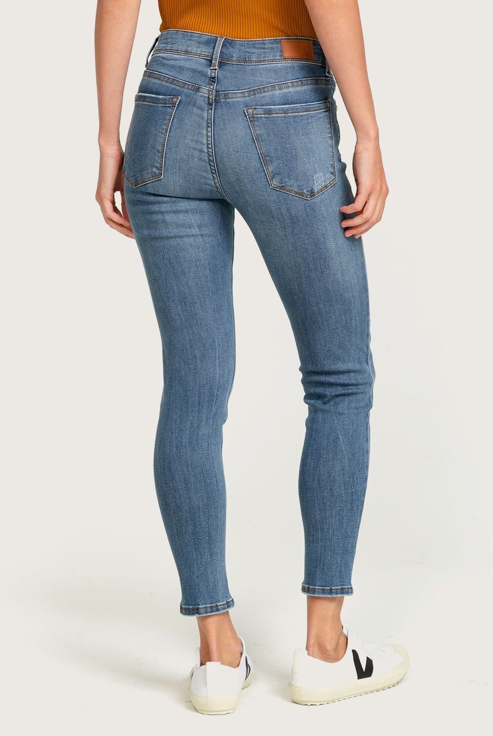 BASEMENT - Jeans Leggins Tiro Alto Mujer