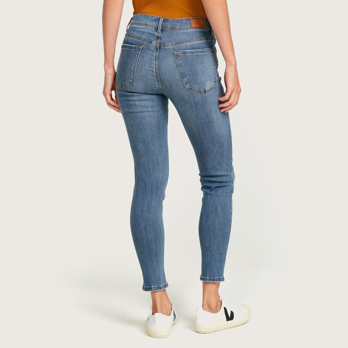 BASEMENT - Jeans Leggins Tiro Alto Mujer