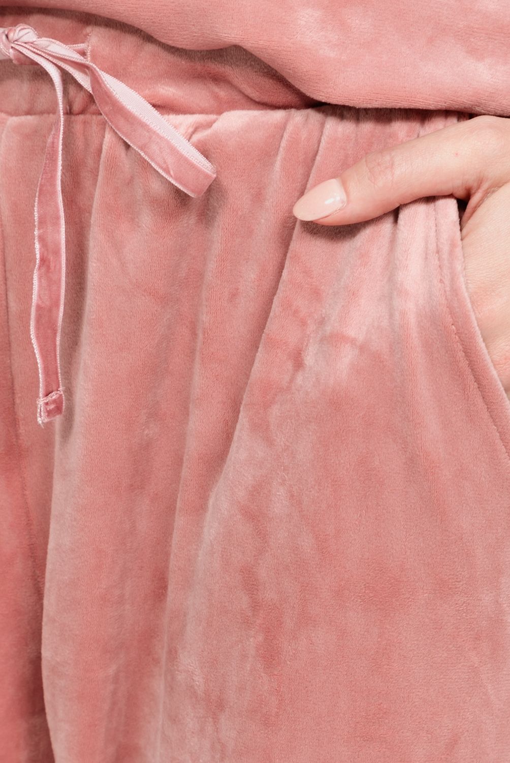 UNIVERSITY CLUB - Pijama mujer velvet