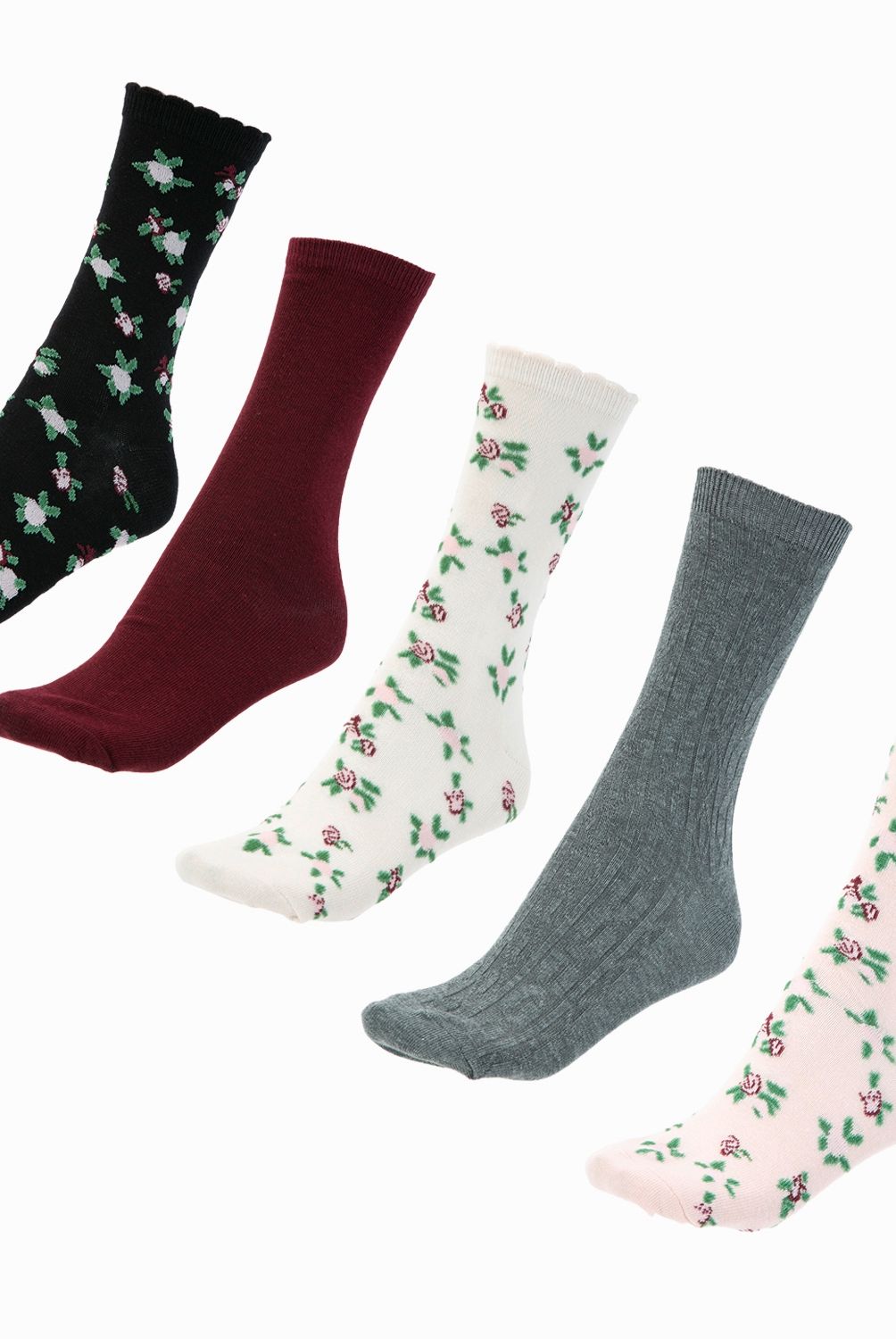 UNIVERSITY CLUB - Pack 5 Calcetines Mujer