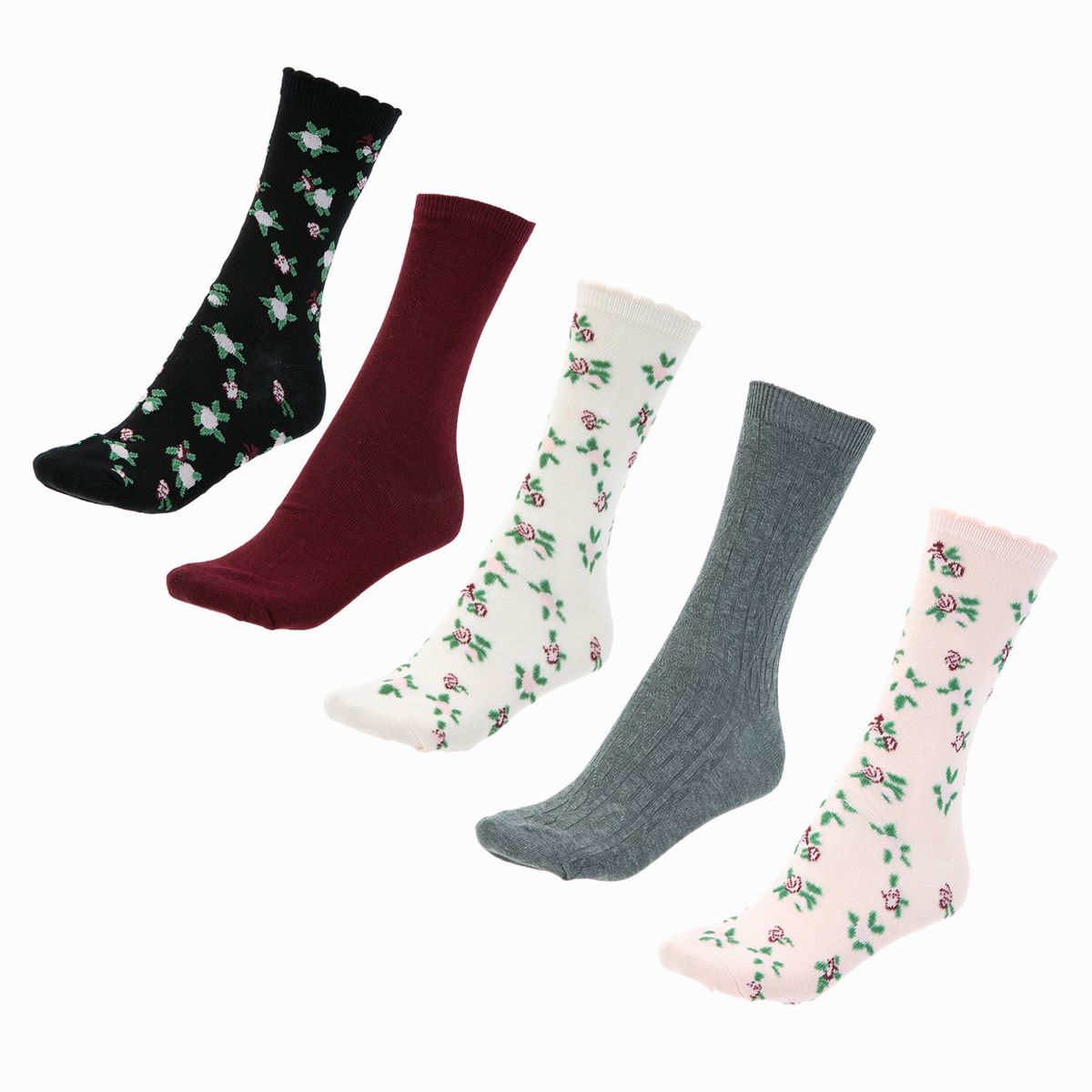 UNIVERSITY CLUB - Pack 5 Calcetines Mujer