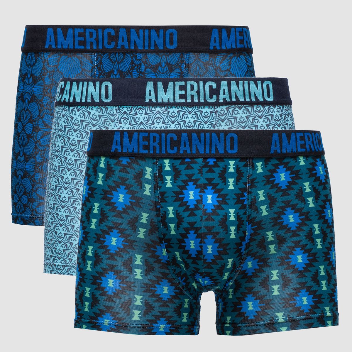 AMERICANINO - Pack De 3 Boxer Algodón Hombre Americanino