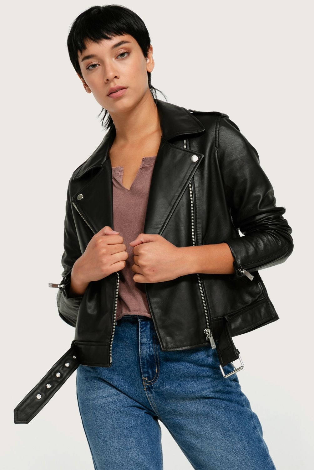 AMERICANINO - Chaqueta Cuero