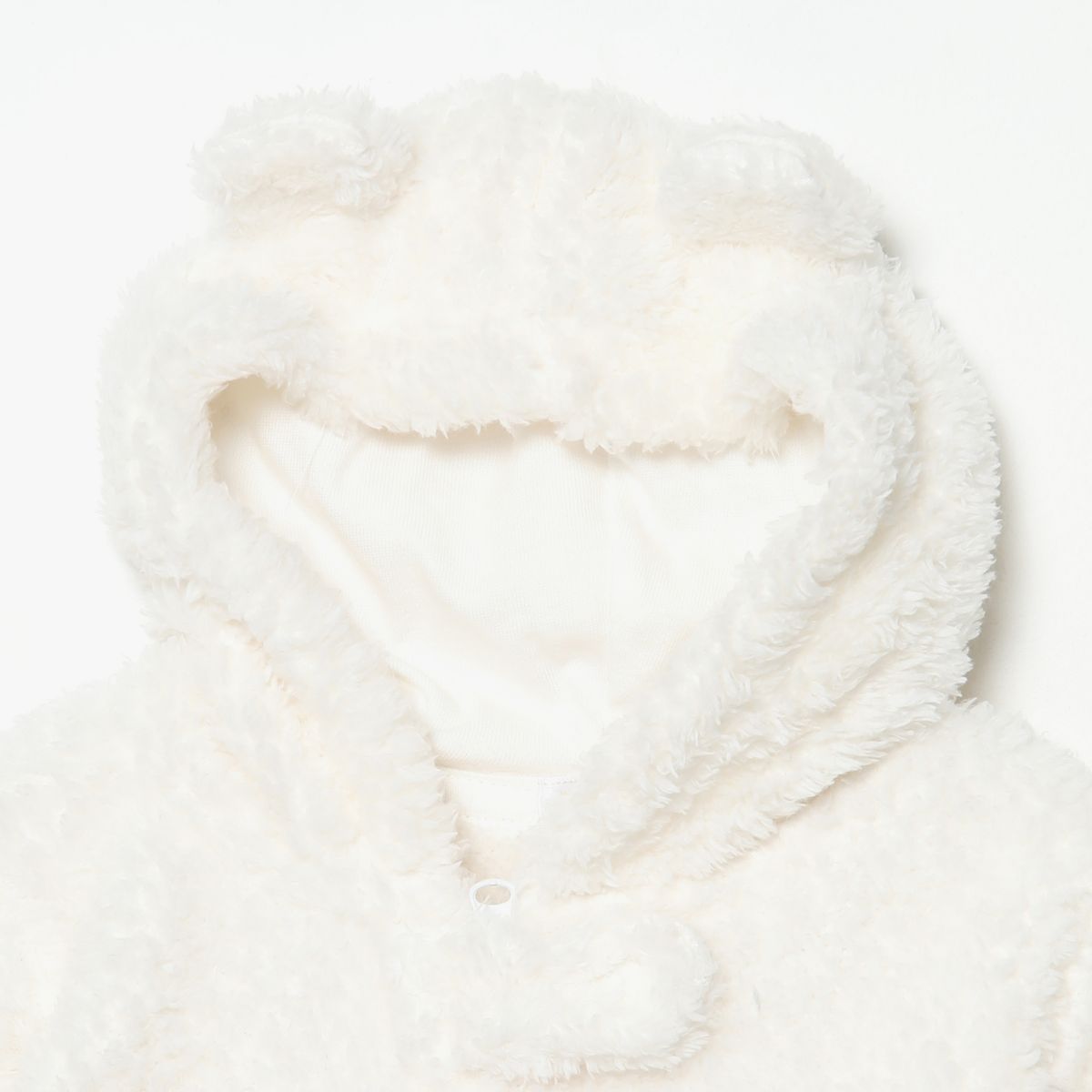 YAMP - Osito Polar Acolchado Con Capucha Bebé Unisex