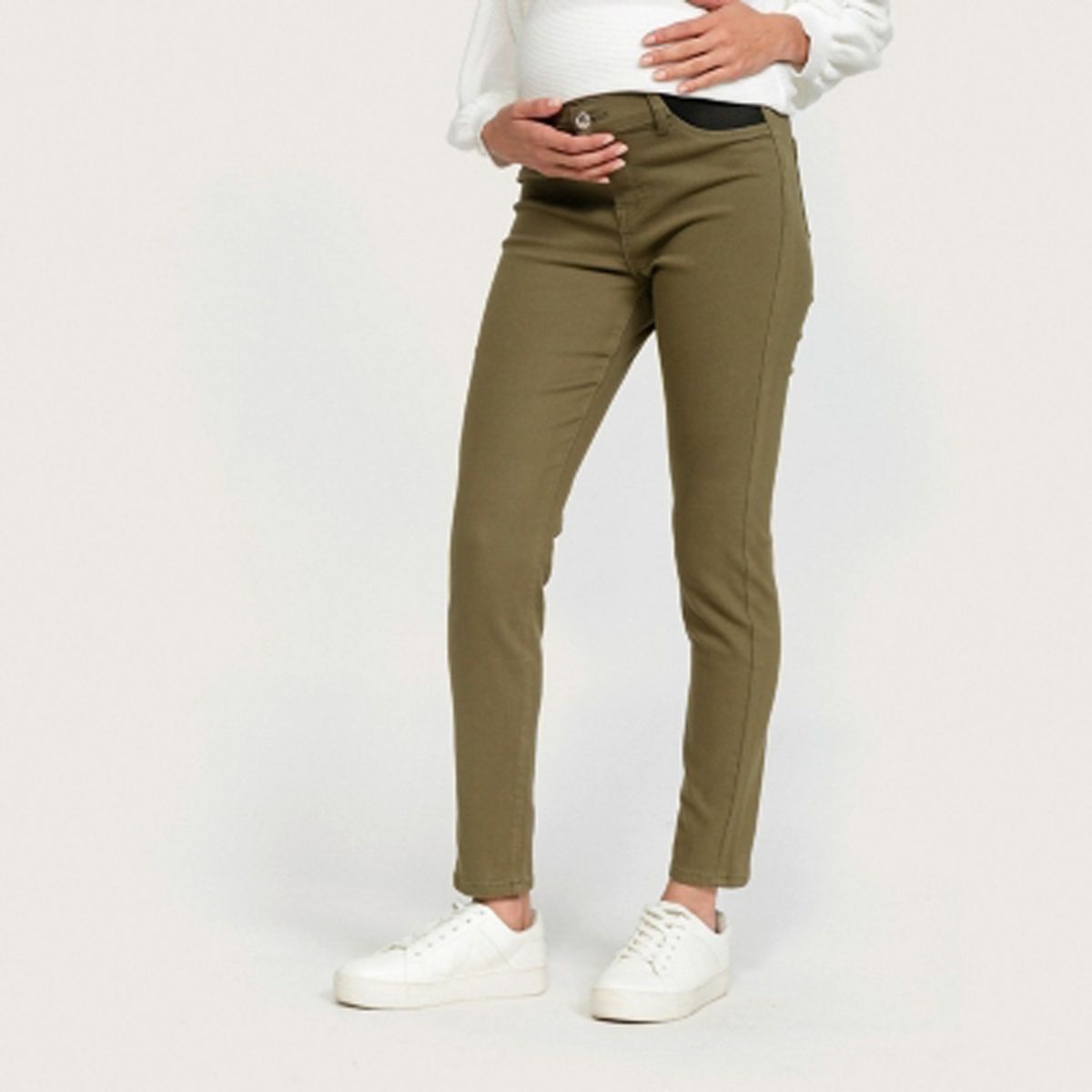 UNIVERSITY CLUB - Pantalón Skinny Tiro Medio Maternal Mujer University Club