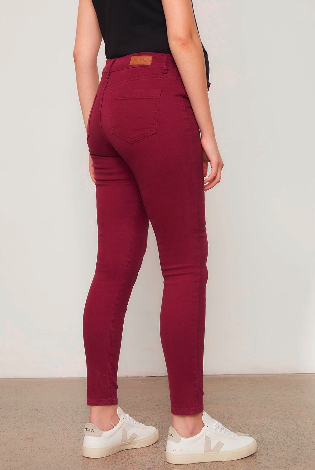 UNIVERSITY CLUB - Pantalón Skinny Tiro Medio Maternal Mujer University Club