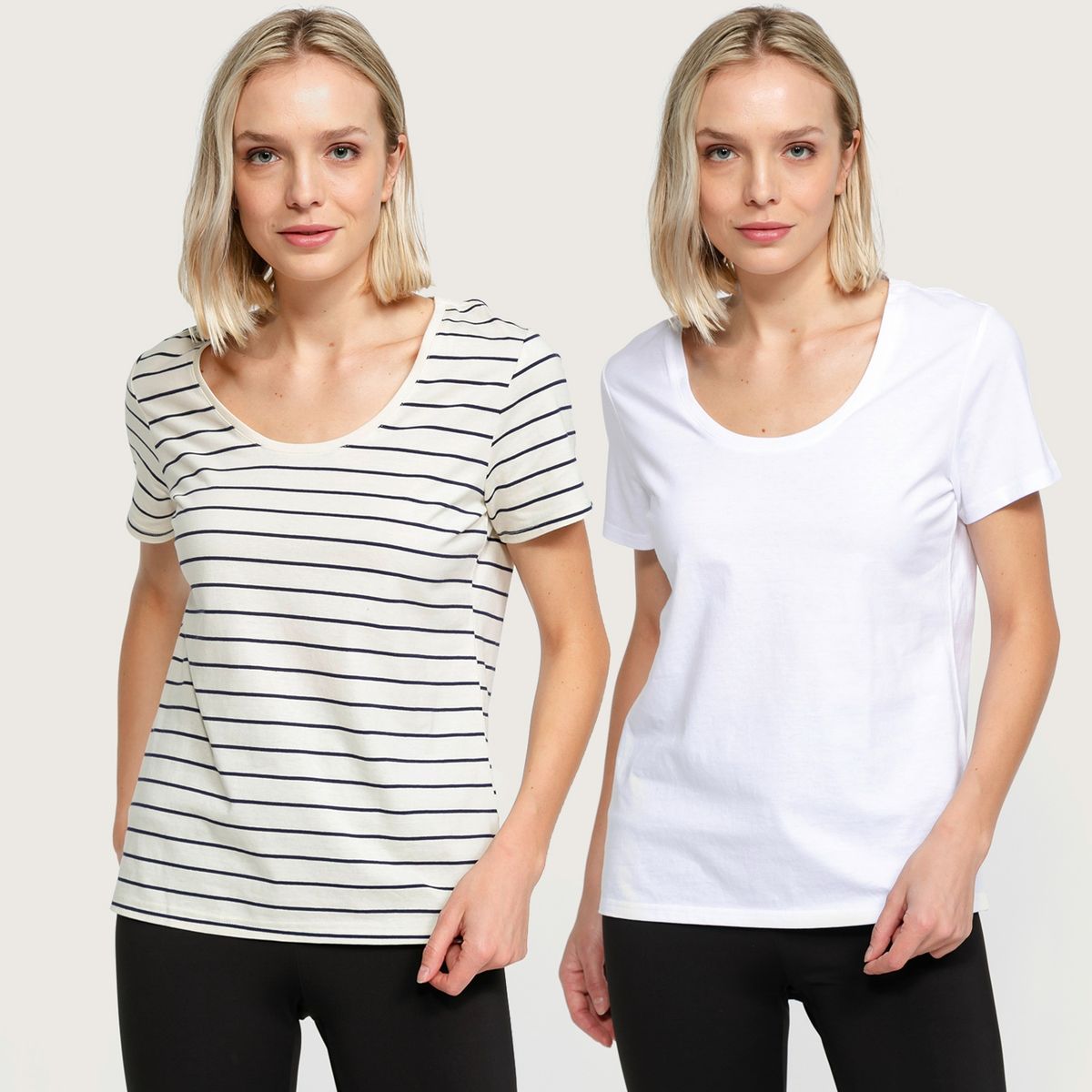 UNIVERSITY CLUB - Pack 2 Poleras Mujer