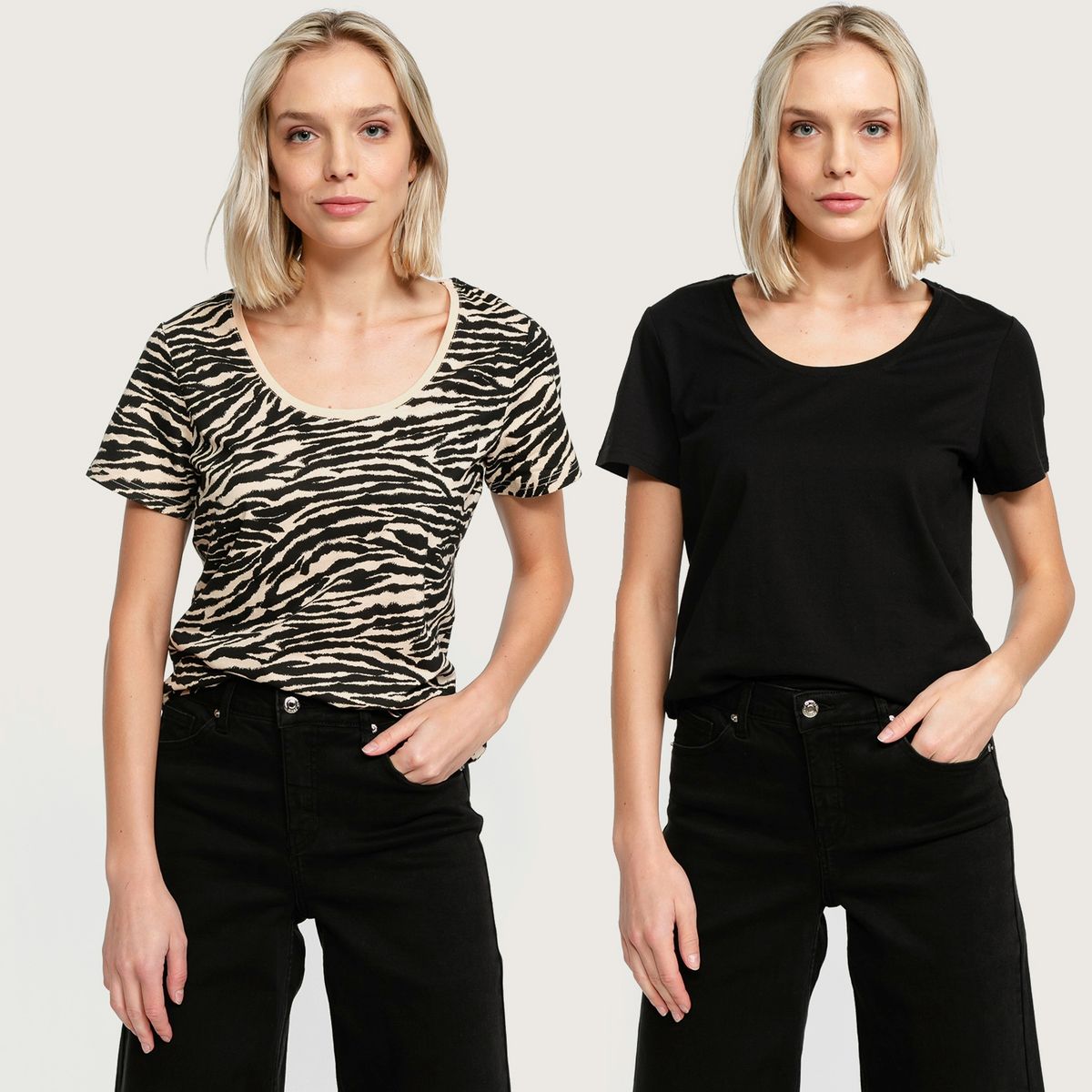 UNIVERSITY CLUB - Pack 2 Poleras Mujer