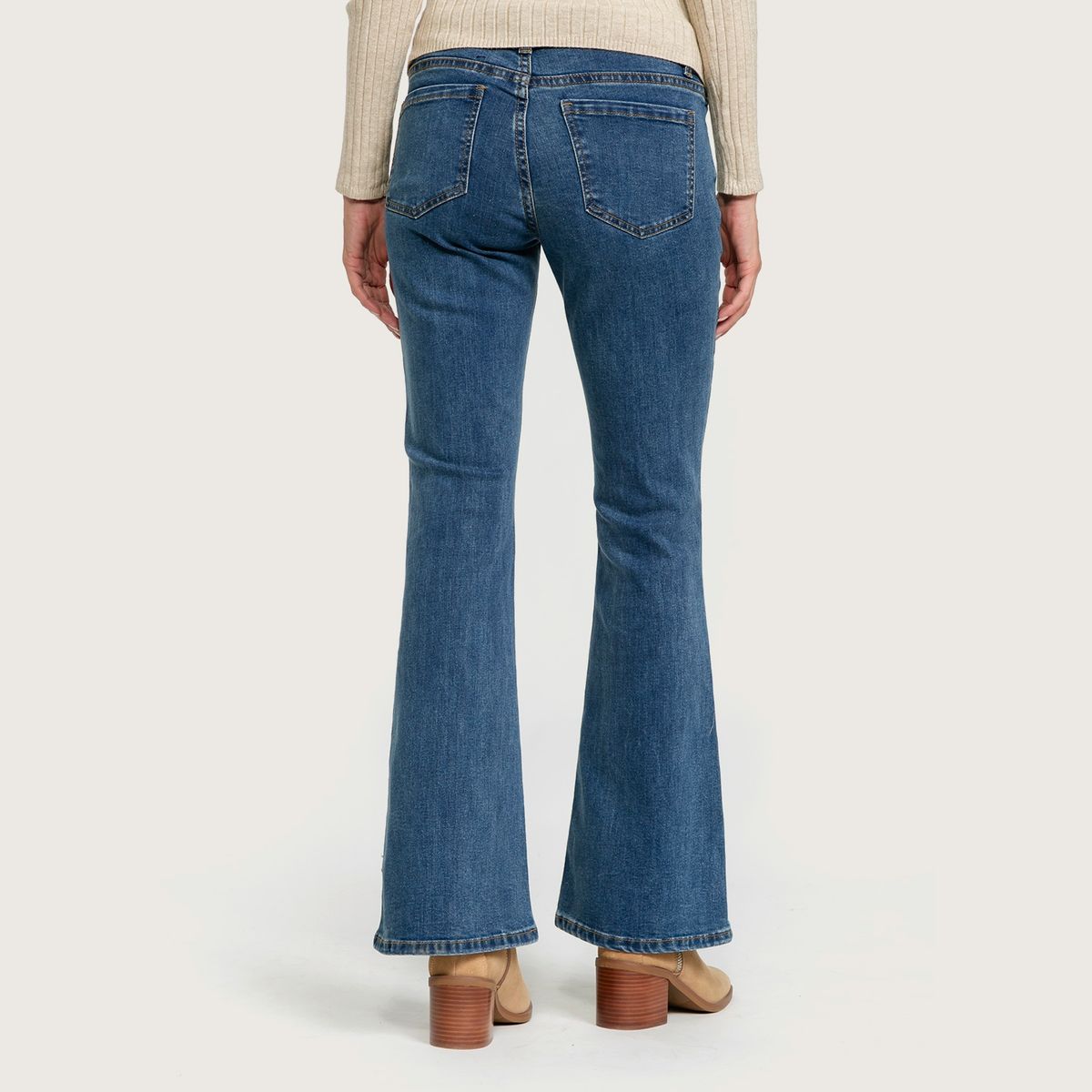 UNIVERSITY CLUB - Jeans Palazzo Maternal Tiro Alto Mujer