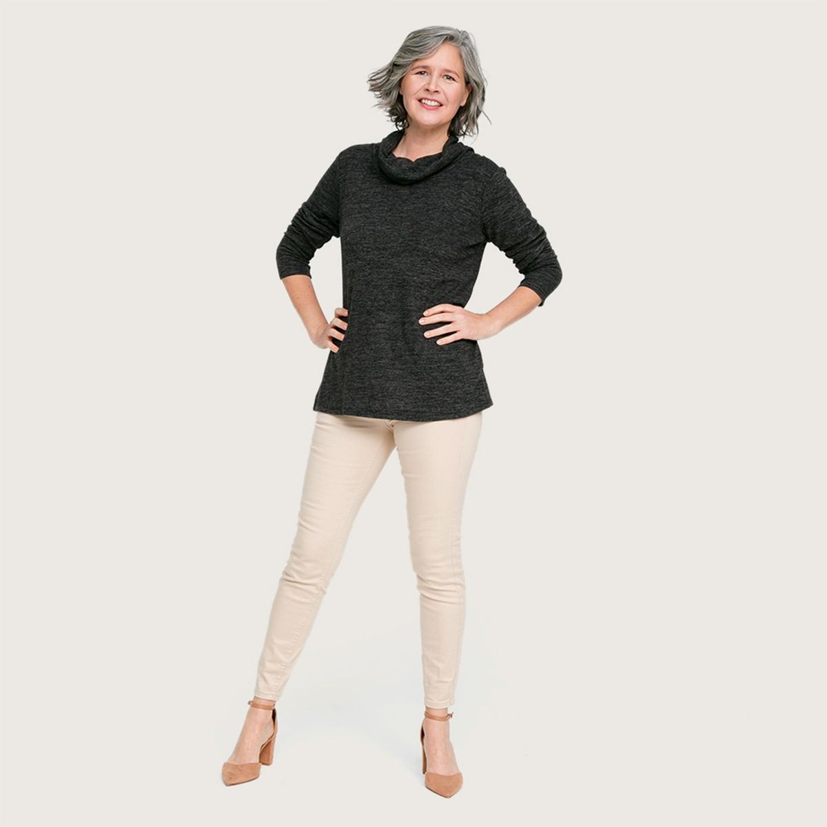 S COCCI - Sweater cuello mujer