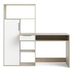 TVILUM - Escritorio con estante Function Plus