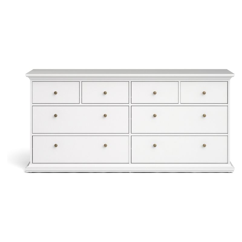 TVILUM - Comoda Tvilum Paris 8 Cajones Blanco