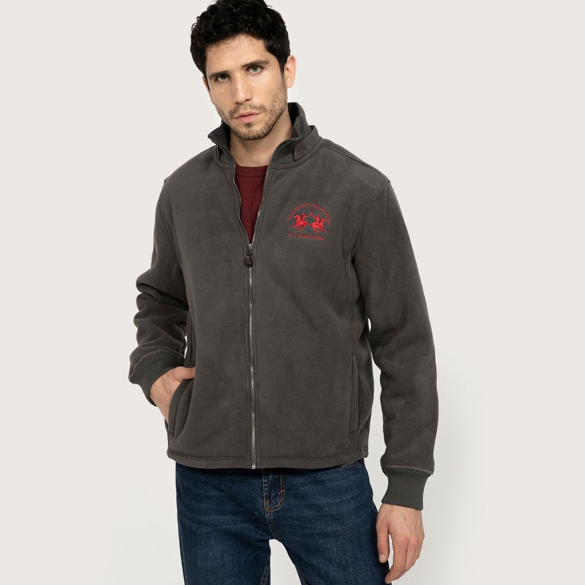 LA MARTINA - La Martina Polerón Polar Manga Larga Hombre