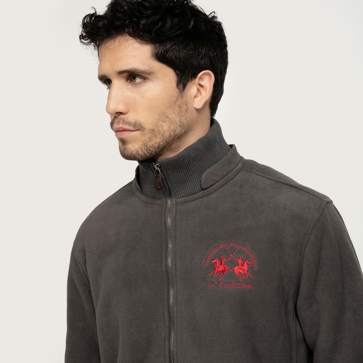 LA MARTINA - La Martina Polerón Polar Manga Larga Hombre