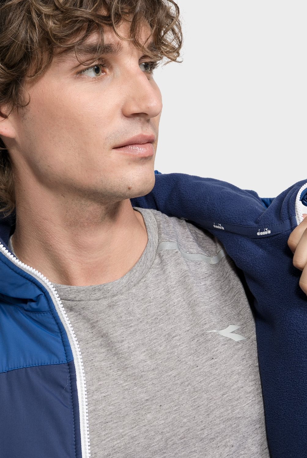 DIADORA - Parka Deportiva Hombre