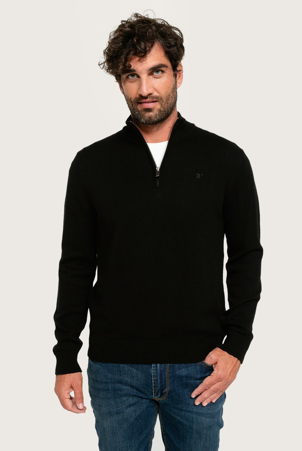 WOLF&HANK - Sweater Half Zipper Hombre