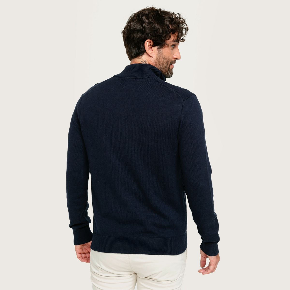 WOLF&HANK - Sweater Half Zipper Hombre