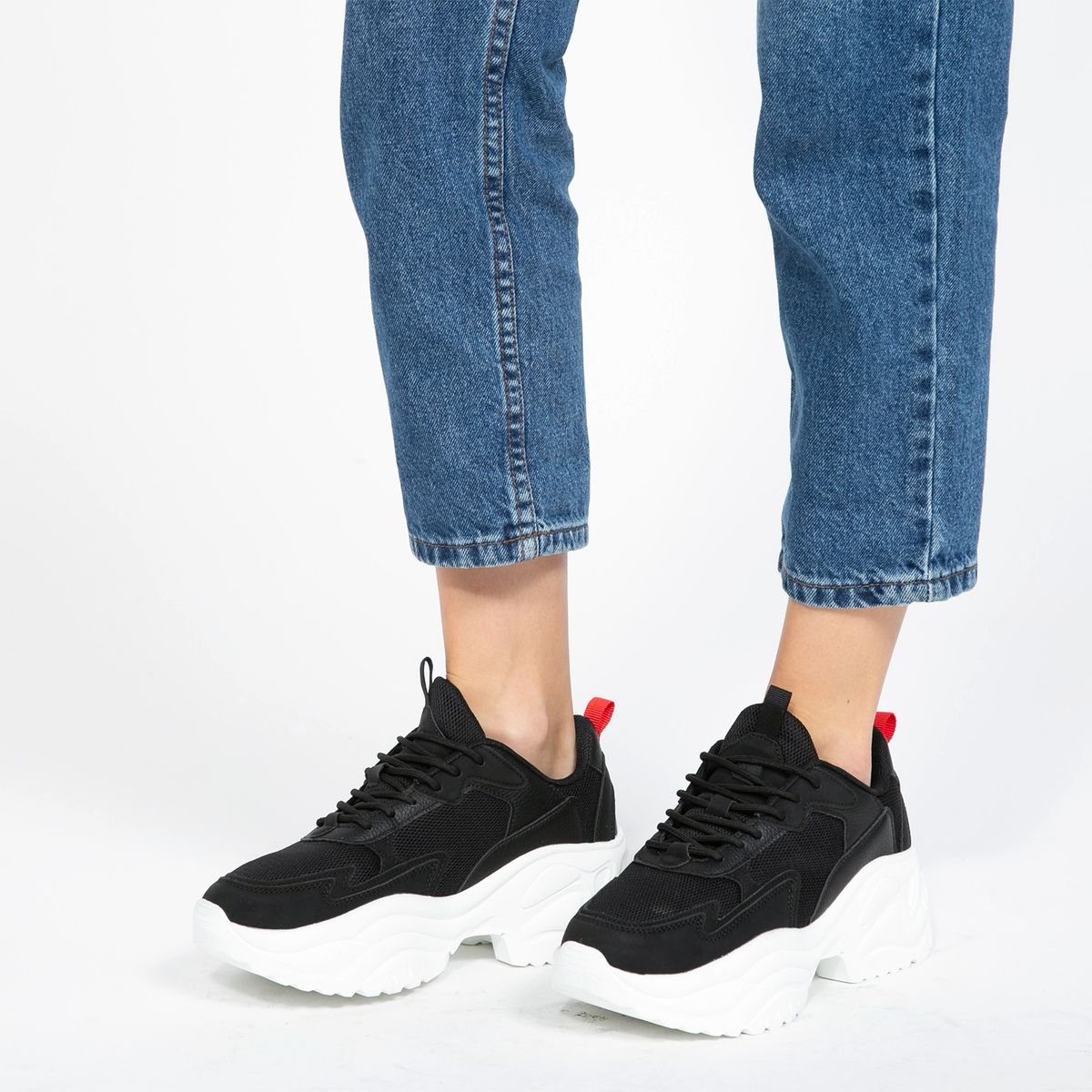 AMERICANINO - Zapatilla Urbana Mujer Negra