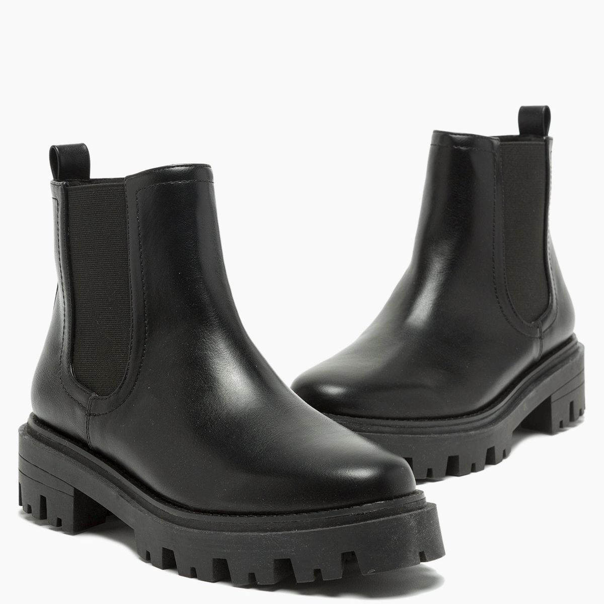 BASEMENT - Botín Mujer Negro