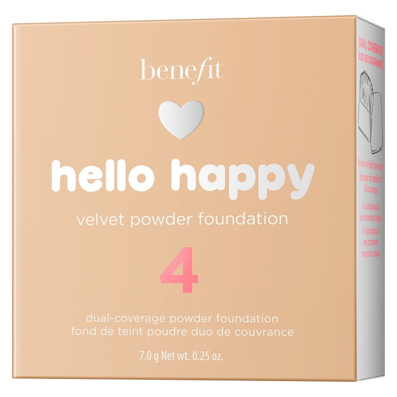 BENEFIT - Base de Maquillaje en Polvo Hello Happy Powder Tono 04 Benefit