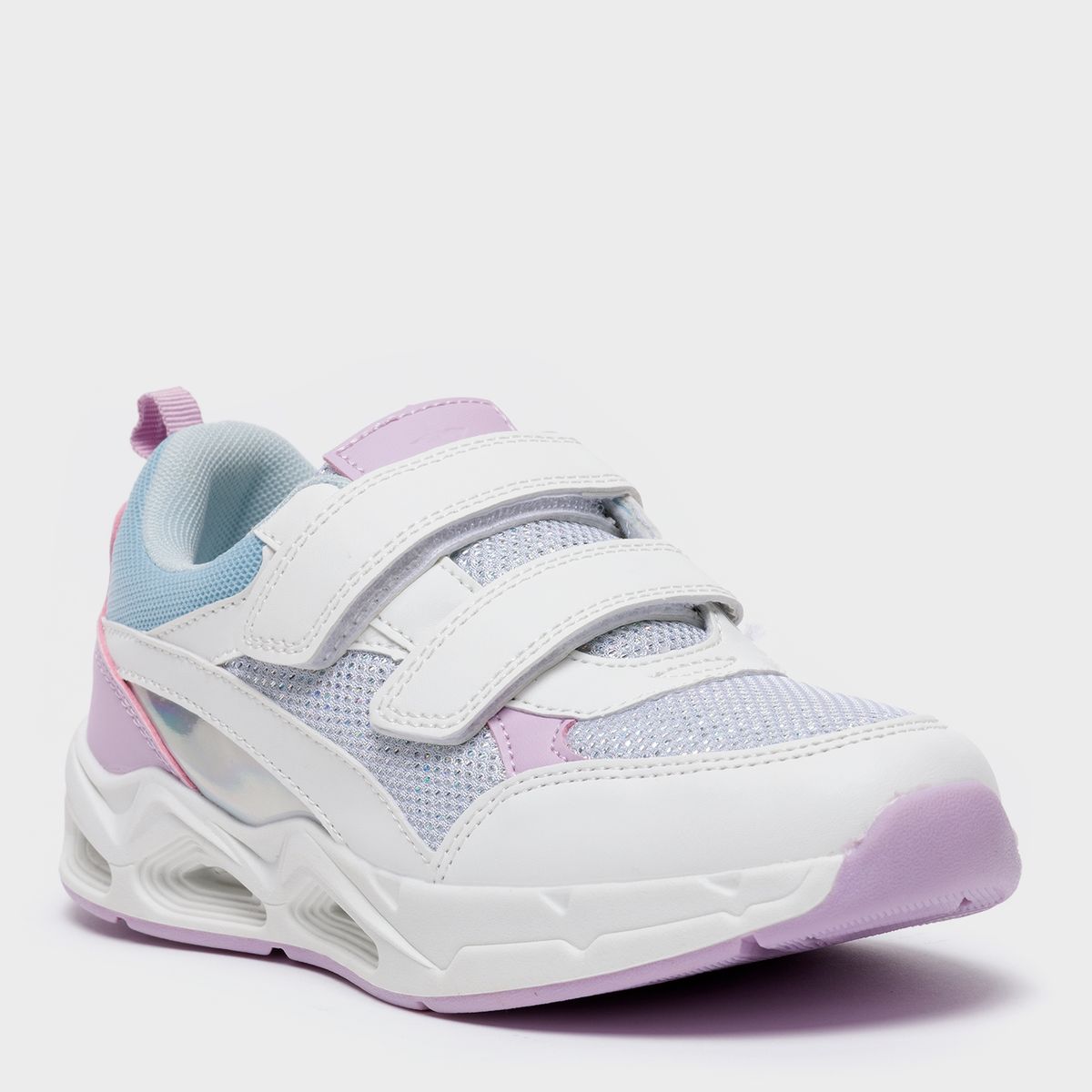 YAMP - Zapatilla Niña Luces Blanca