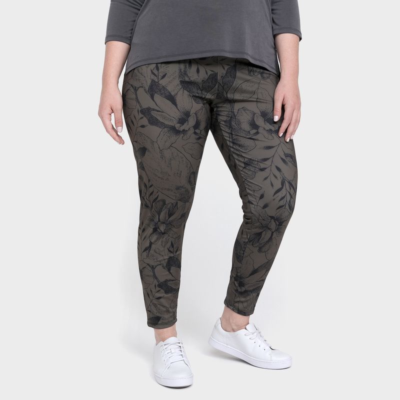 UNIVERSITY CLUB - Calza Leggins Tiro Medio Mujer