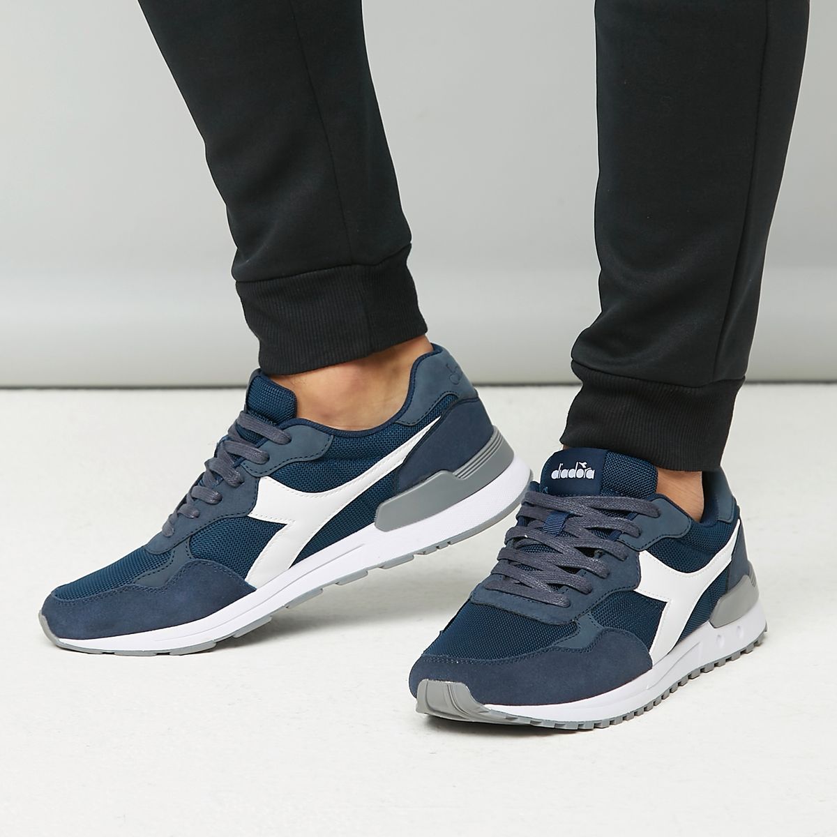 DIADORA - Vinta Zapatilla Urbana Hombre Azul Diadora