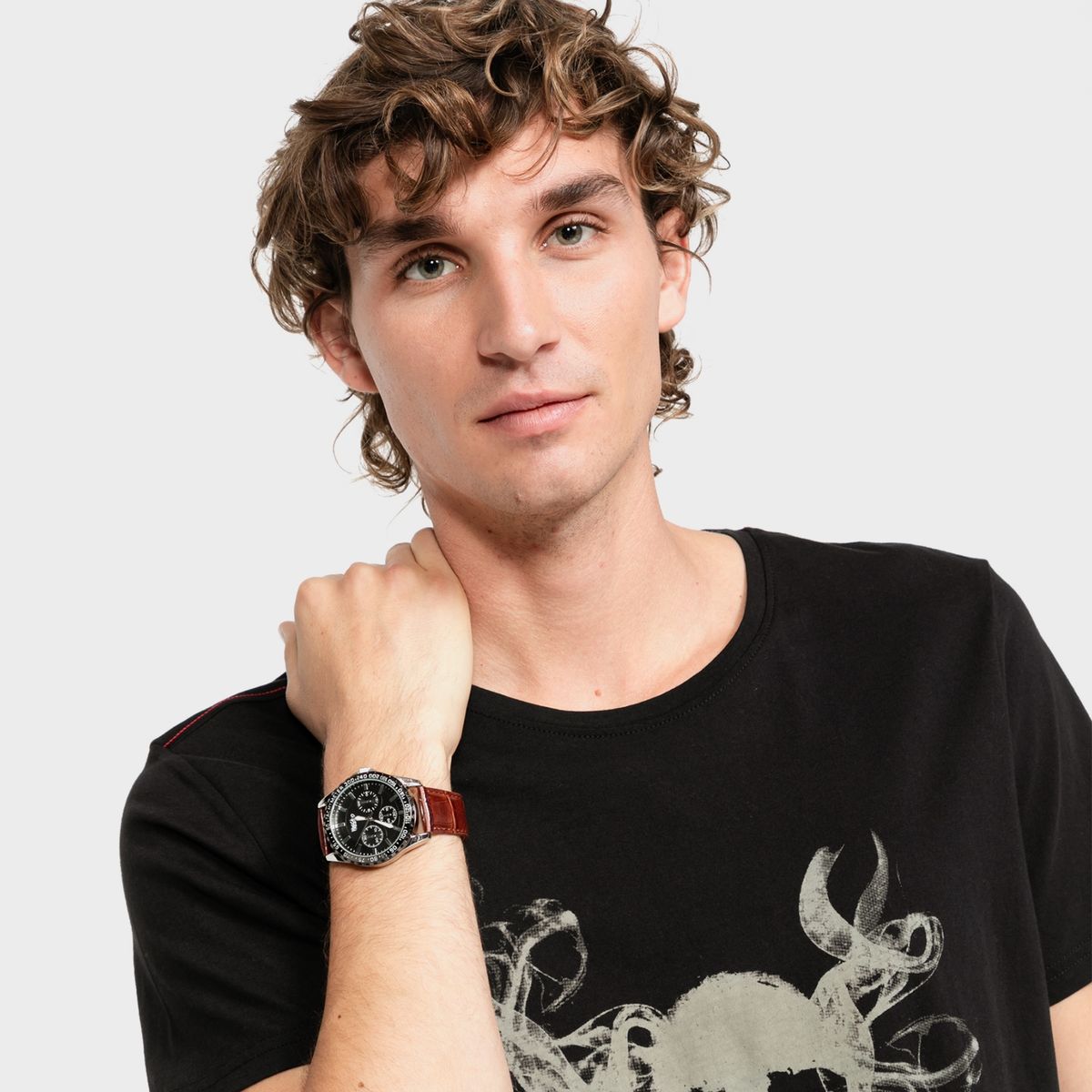 MOSSIMO - Mossimo Set Reloj Análogo Hombre + Billetera + Lápiz