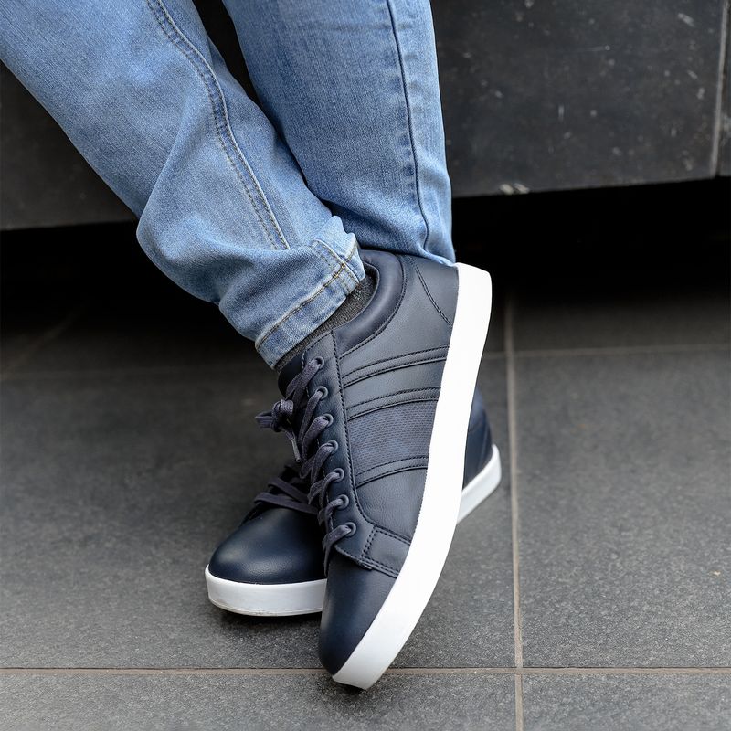 BASEMENT - Zapatilla Urbana Hombre Azul