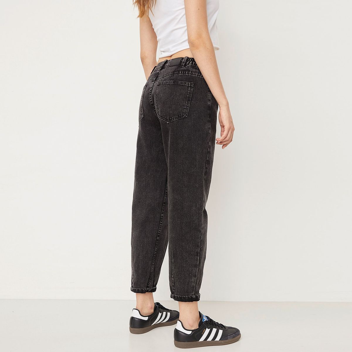 SYBILLA - Jeans Balloon Adele Tiro Alto Mujer Sybilla