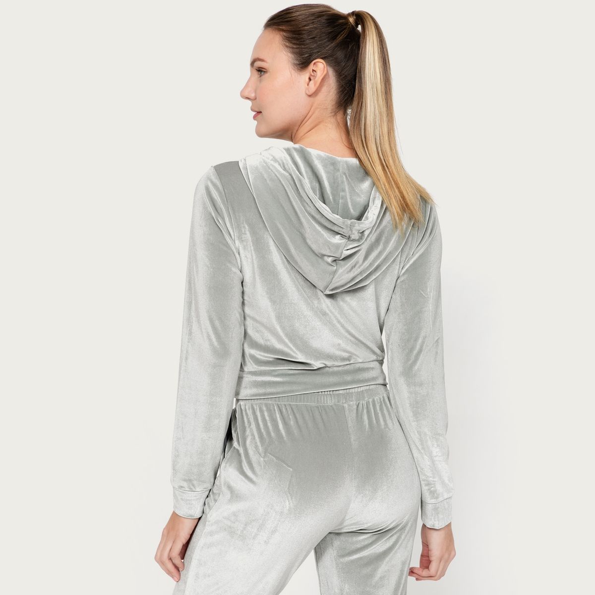 MOSSIMO - Mossimo Polerón Terciopelo Hoodie Mujer